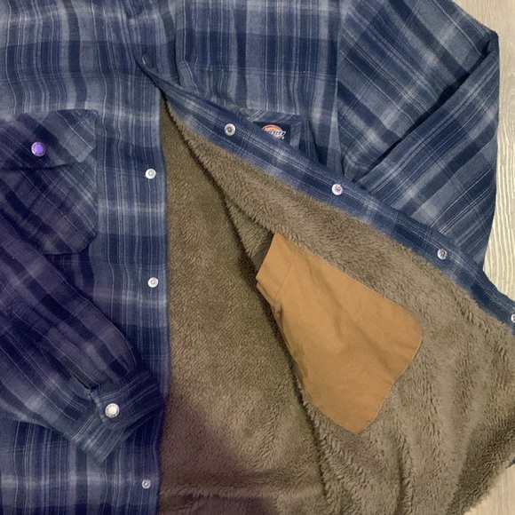 DICKIES FLANNEL WORK JACKET - Picture 4 of 5